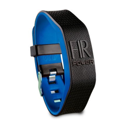 Bracelete FIR Power Preto/Azul