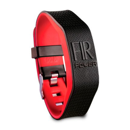 Bracelete FIR Power Preto/Vermelho