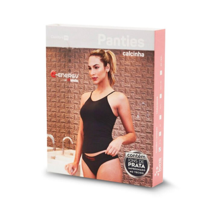 Calcinhas Tanga Íons de Prata
