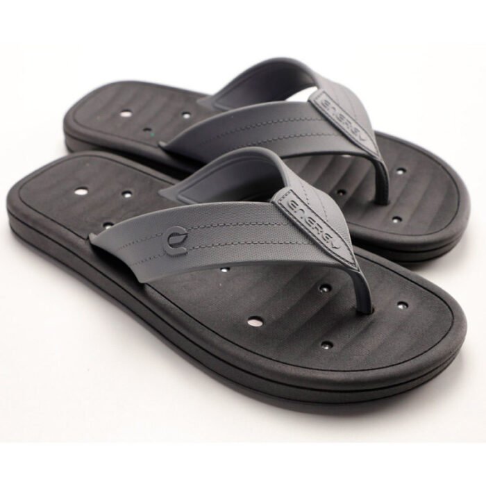 Chinelo Slippers FIR Masculino Preto/Cinza